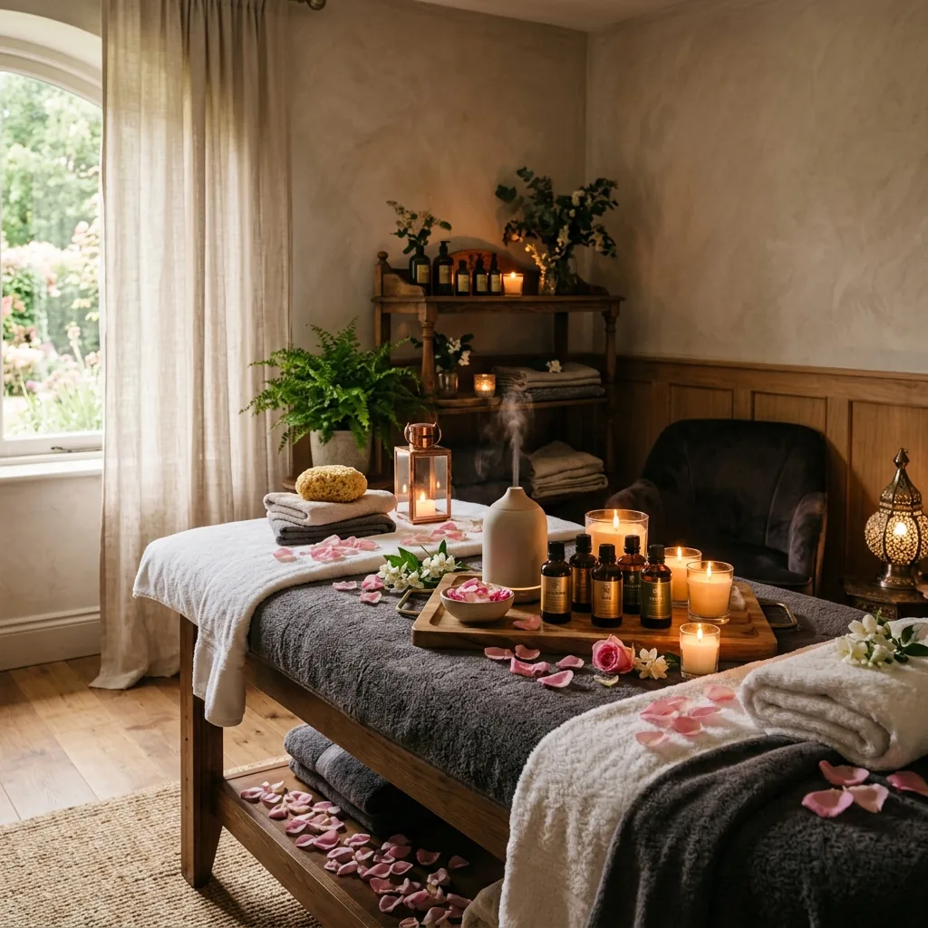 Aromatherapy Room at Lotus Luxe Spa Mahipalpur