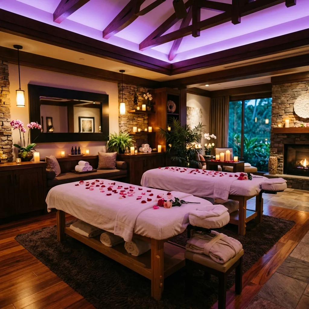 Private Couples Suite at Lotus Luxe Spa Mahipalpur