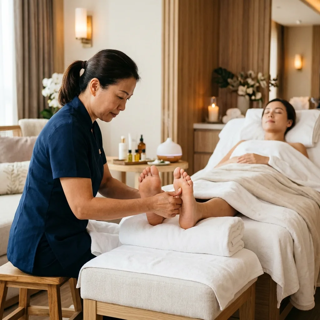 Reflexology Zone at Lotus Luxe Spa Mahipalpur