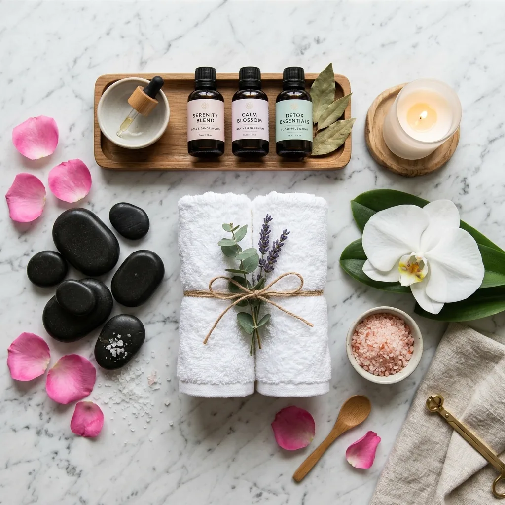 Premium Treatment Oils at Lotus Luxe Spa Mahipalpur